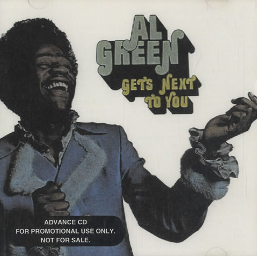 Al Green Gets Next To You US Promo CD album (CDLP) 72435-42678-2-6