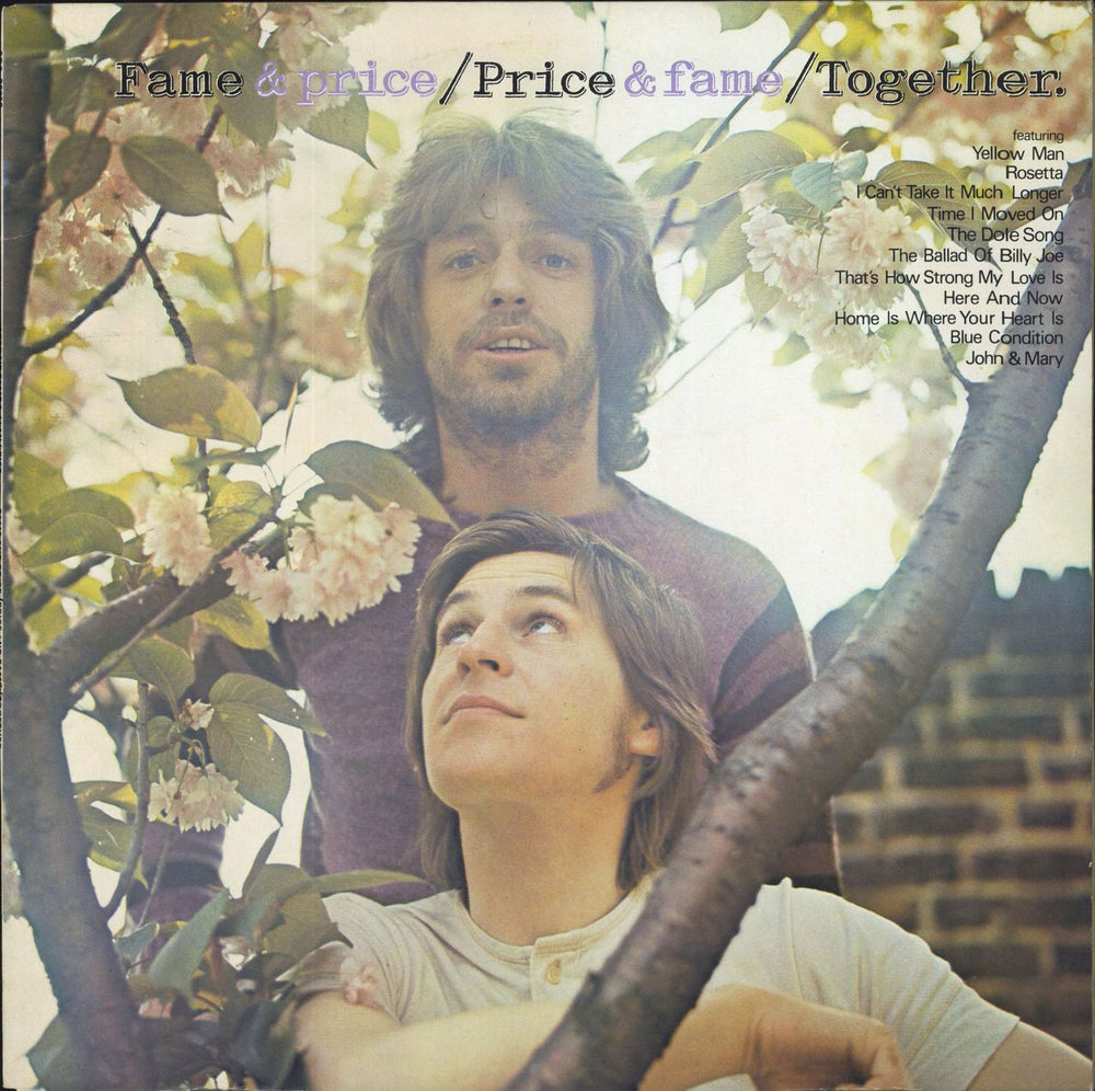 Alan Price Together UK vinyl LP album (LP record) CBS32509