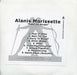 Alanis Morissette Feast On Scraps US Promo CD-R acetate CDR ACETATE