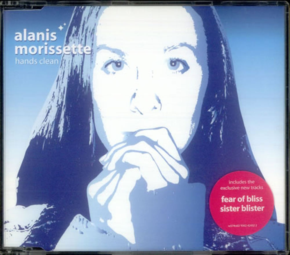 Alanis Morissette Hands Clean UK CD single (CD5 / 5") W574CD2