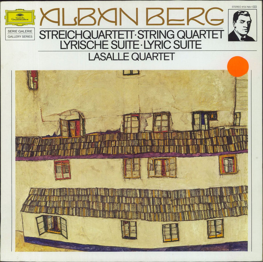 Alban Berg String Quartet / Lyric Suite German vinyl LP album (LP record) 413799-1