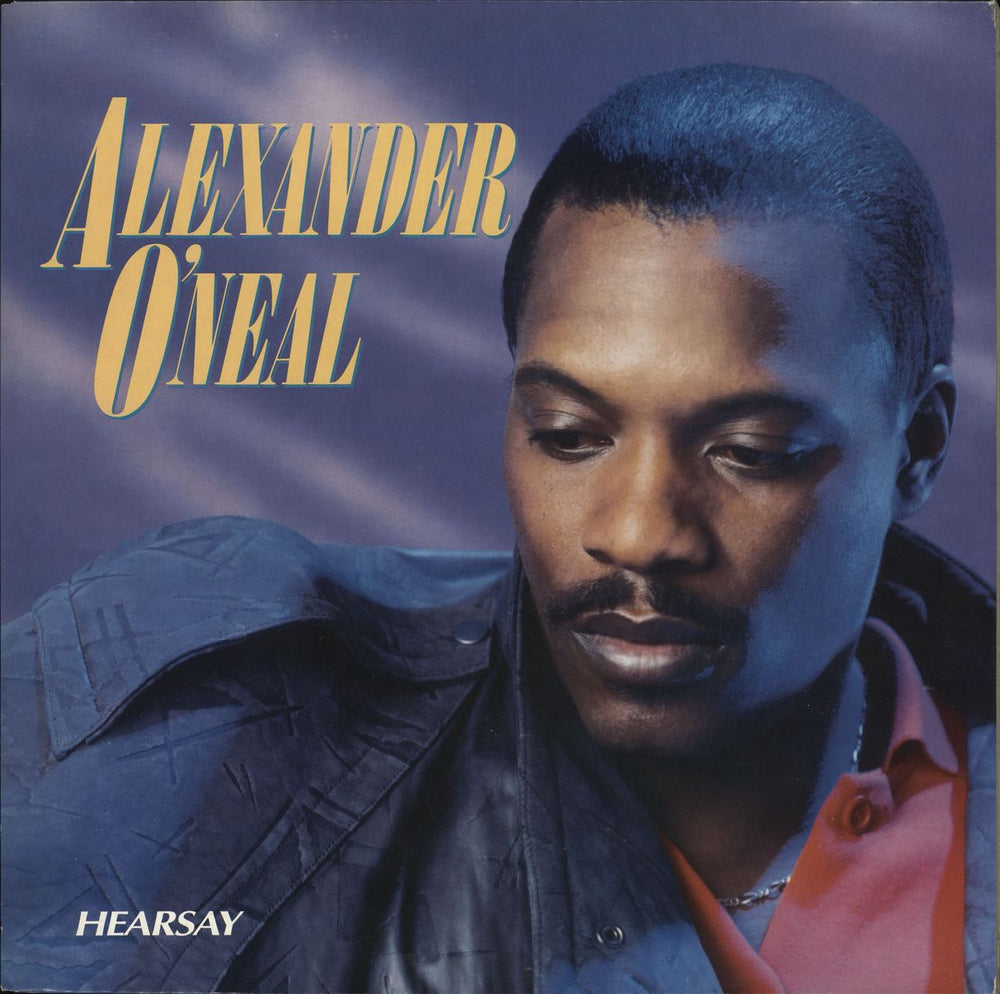 Alexander O'Neal Hearsay UK vinyl LP album (LP record) 4509361