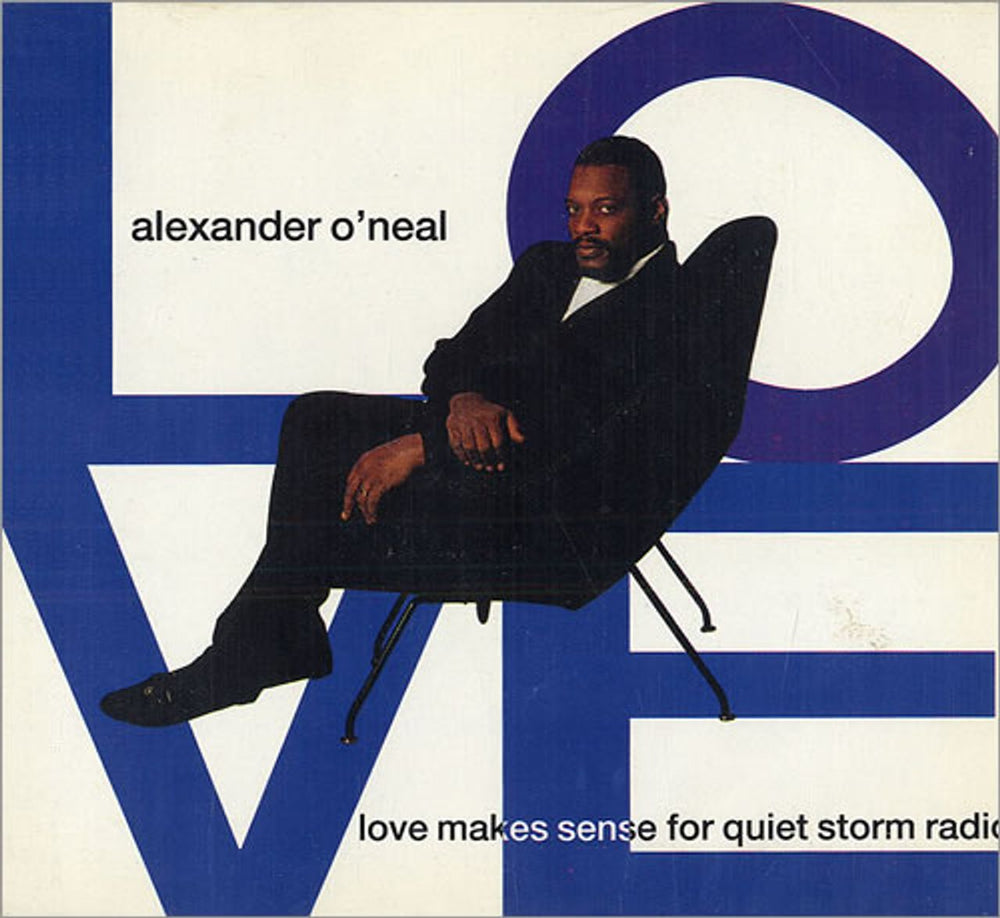 Alexander O'Neal Love Makes Sense For Quiet Storm Radio US Promo CD single (CD5 / 5") 3145881492