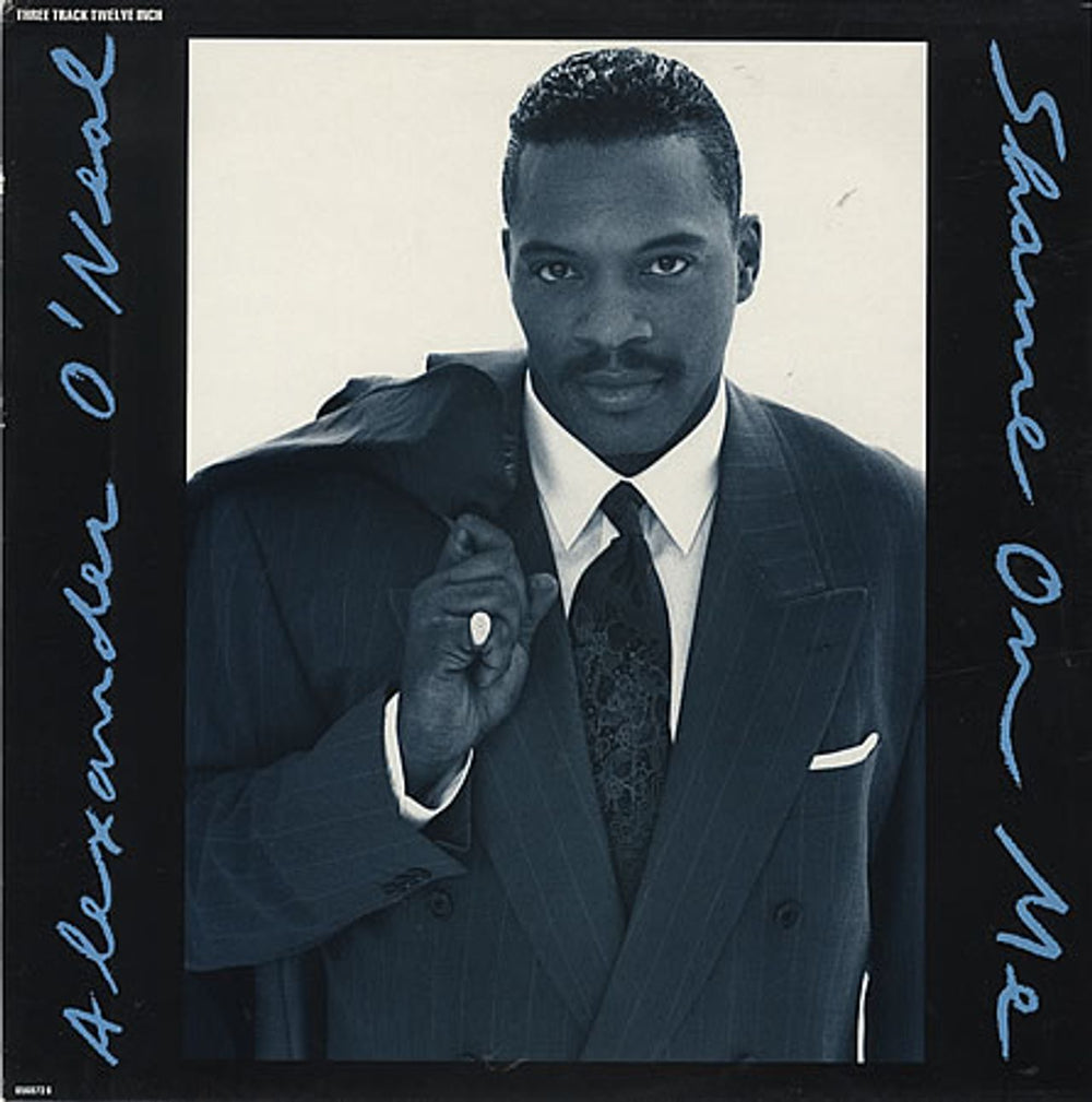 Alexander O'Neal Shame On Me UK 12" vinyl single (12 inch record / Maxi-single) 6568736