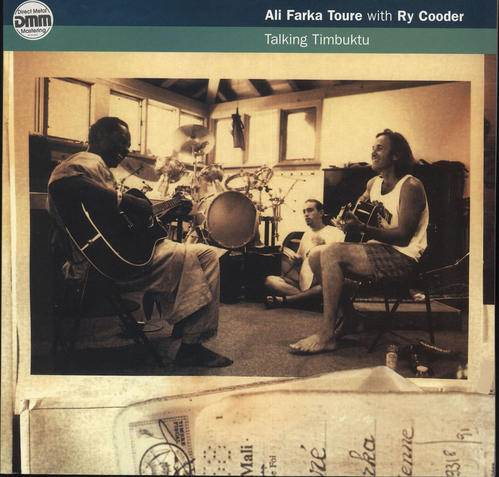 Ali Farka Toure Talking Timbuktu - EX UK vinyl LP album (LP record) WCB040