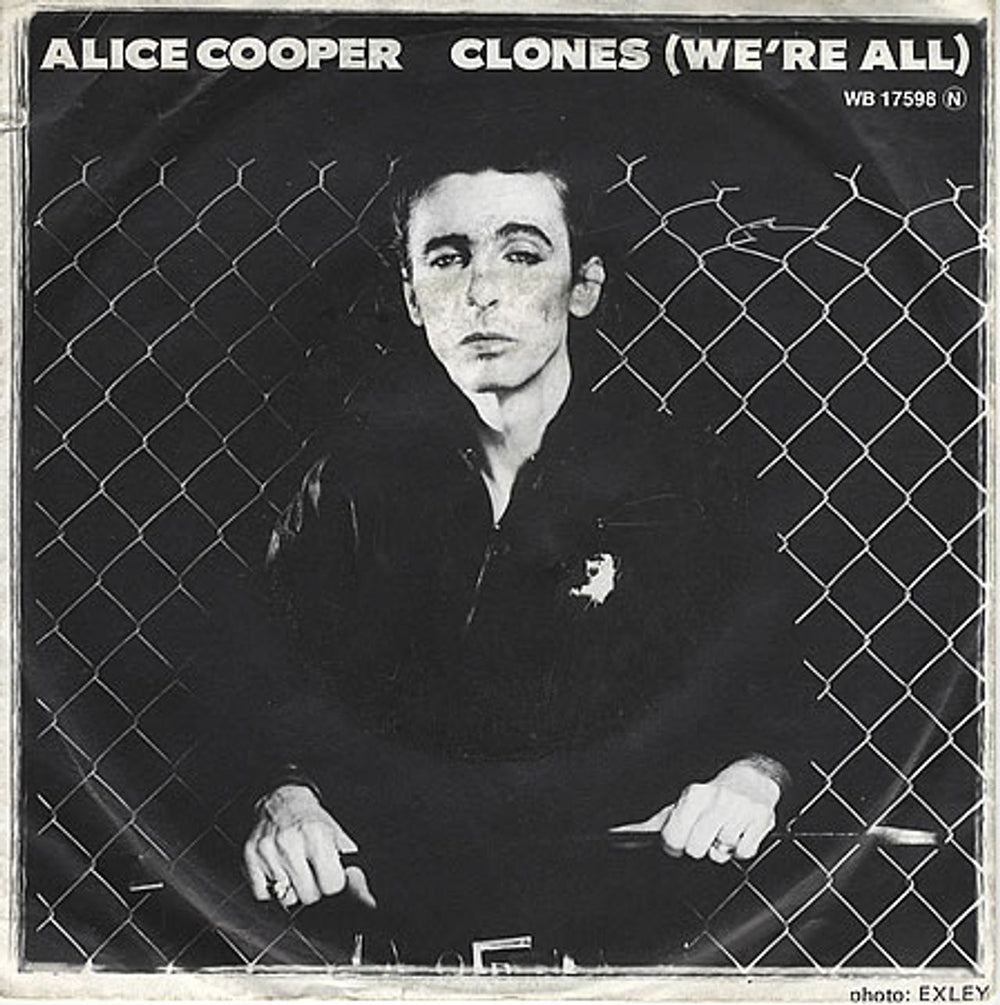 Alice Cooper Clones (We're All) German 7" vinyl single (7 inch record / 45) WB17598