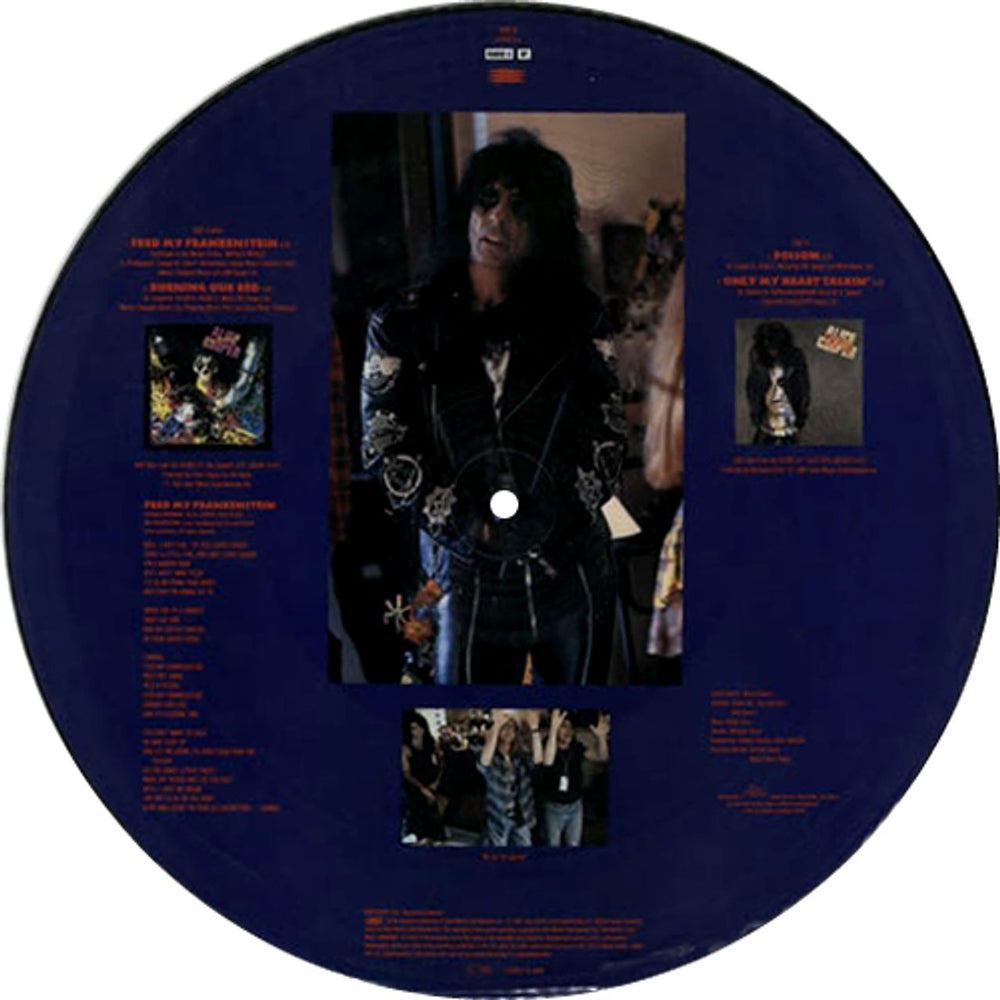 Alice Cooper Feed My Frankenstein UK 12" vinyl picture disc (12 inch picture record) COO2PFE06316