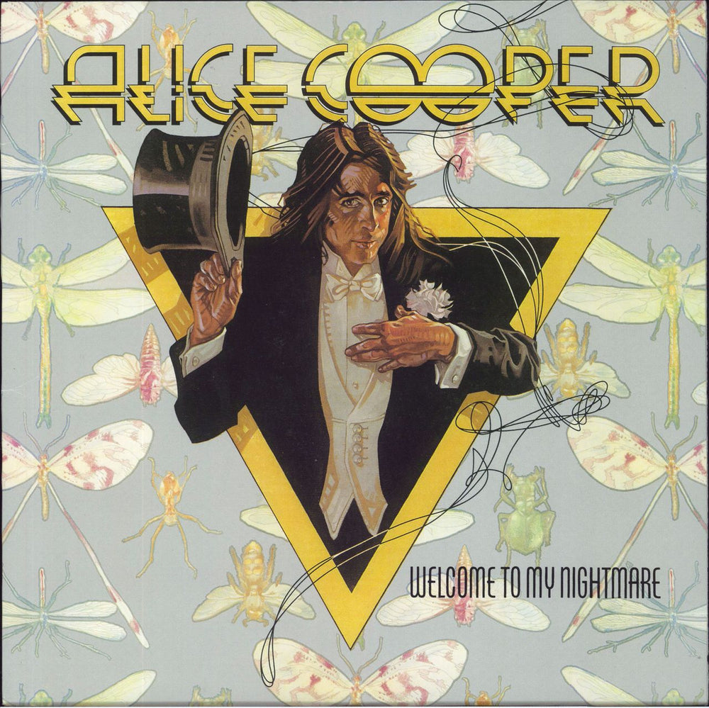 Alice Cooper Welcome To My Nightmare - Purple Vinyl UK vinyl LP album (LP record) RCV1-18130