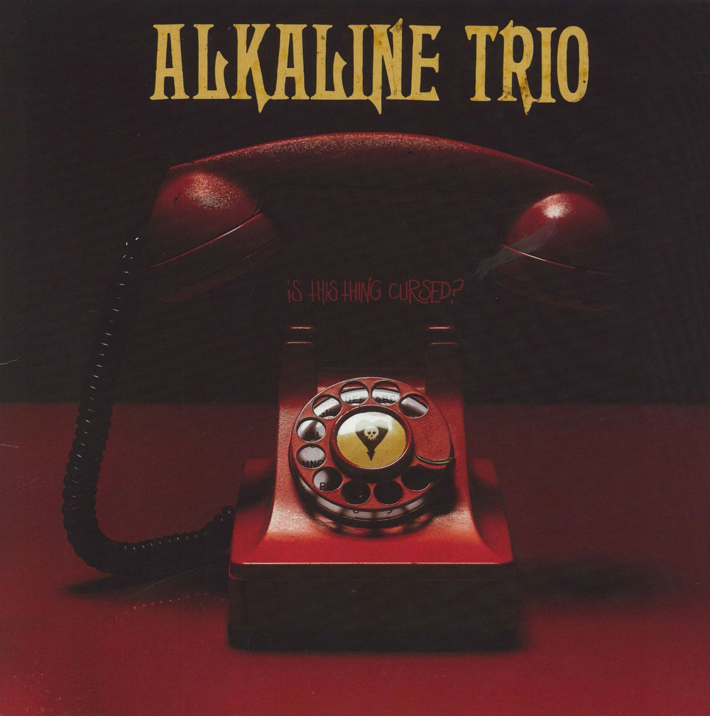 Alkaline Trio Is This Thing Cursed? - Black & Bone UK vinyl LP album (LP record) 7631-1