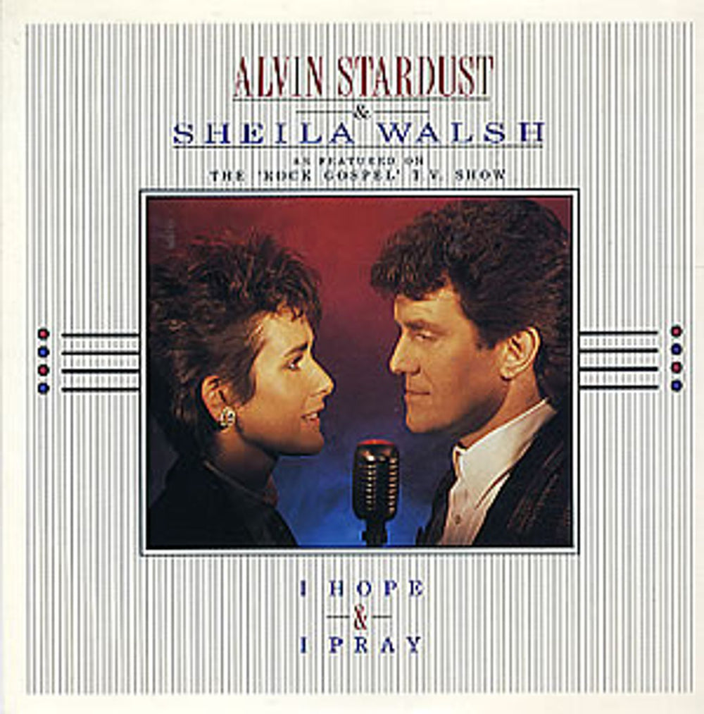 Alvin Stardust I Hope & I Pray UK 7" vinyl single (7 inch record / 45) ALV4
