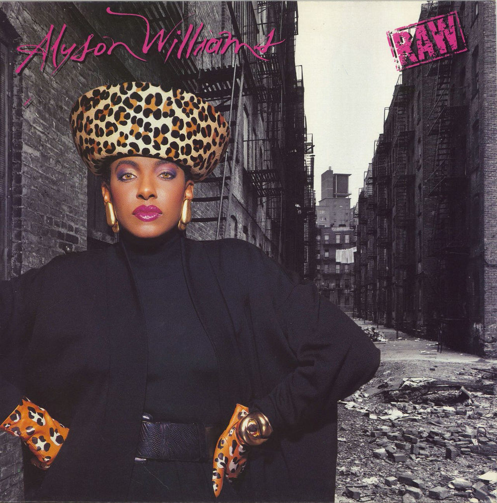 Alyson Williams Raw UK vinyl LP album (LP record) 4632931