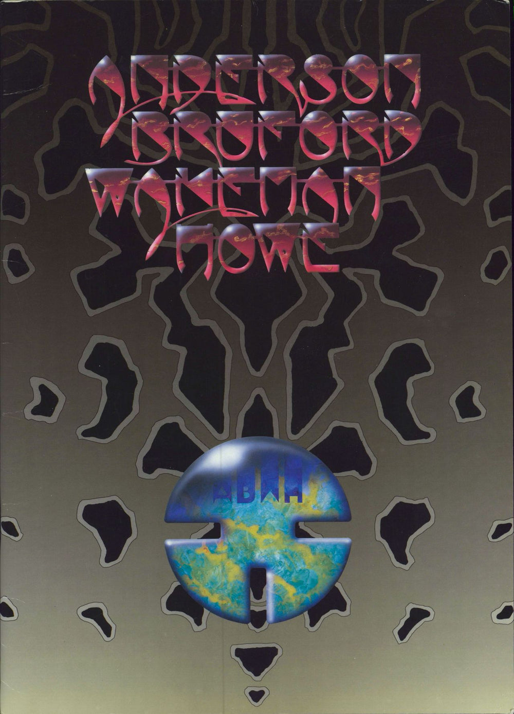 Anderson Bruford Wakeman Howe An Evening Of Yes Music UK tour programme TOUR PROGRAMME