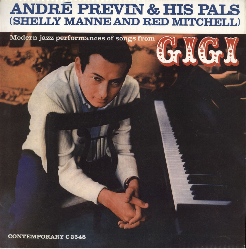 André Previn André Previn And His Pals: Shelly Manne & Red Mitchell UK vinyl LP album (LP record) LAC12144