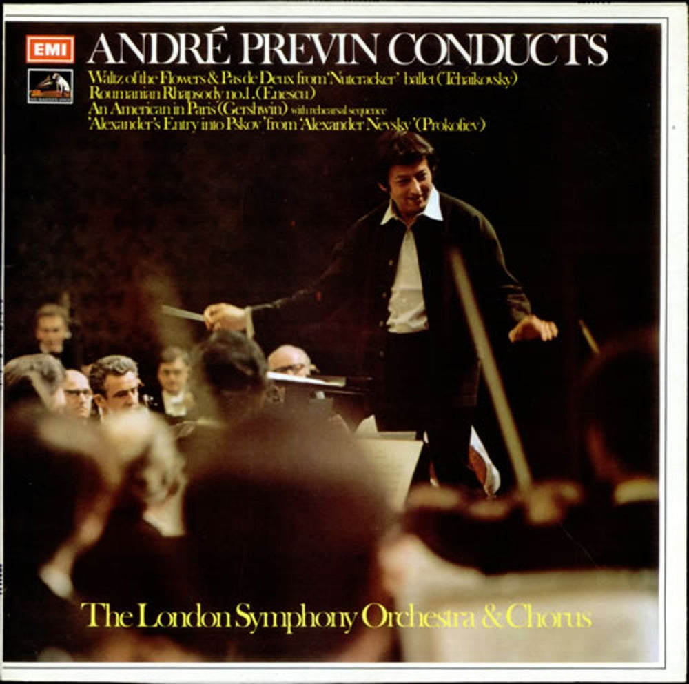 André Previn Andre Previn Conducts UK vinyl LP album (LP record) SEOM14