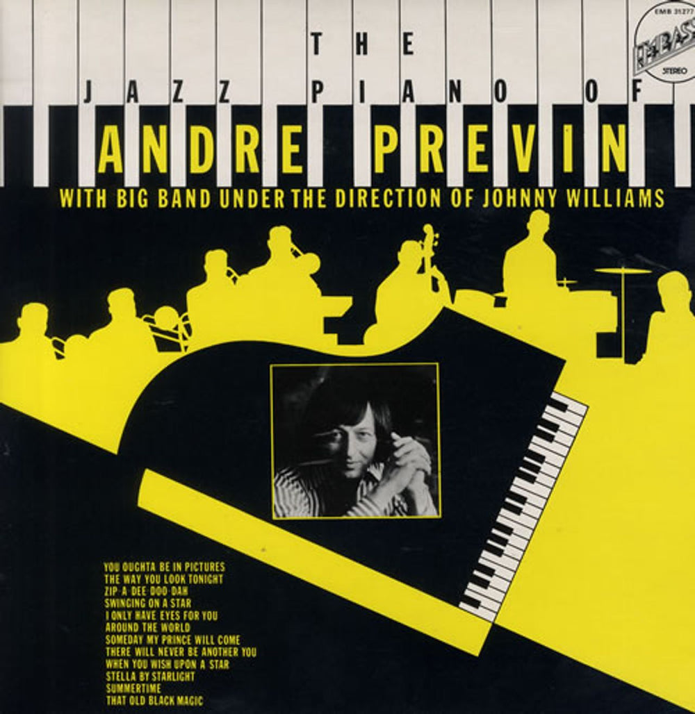 André Previn The Jazz Piano Of UK vinyl LP album (LP record) EMB31277