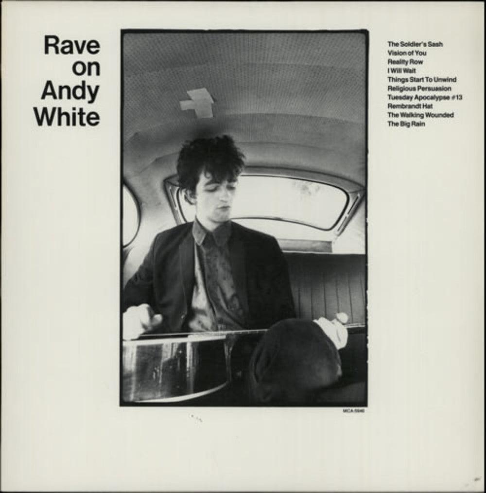 Andy White  Rave On Andy White US vinyl LP album (LP record) MCA-5946