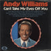 Andy Williams Can't Take My Eyes Off You UK vinyl LP album (LP record) SHM893