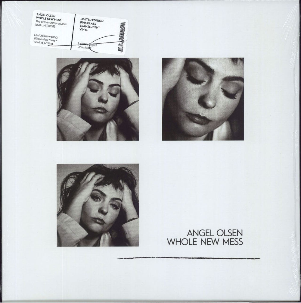 Angel Olsen Whole New Mess - Pink Vinyl - Sealed UK vinyl LP album (LP record) JAG354LP-C2