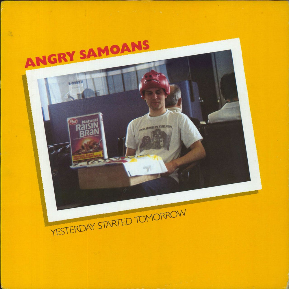 Angry Samoans Yesterday Started Tomorrow US vinyl LP album (LP record) PVC6915