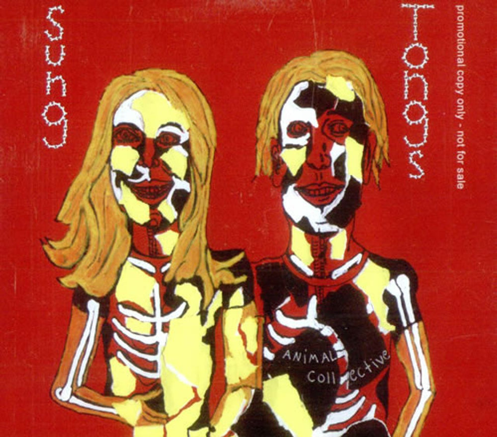 Animal Collective Sung Tongs UK Promo CD album (CDLP) FAT-SP08P