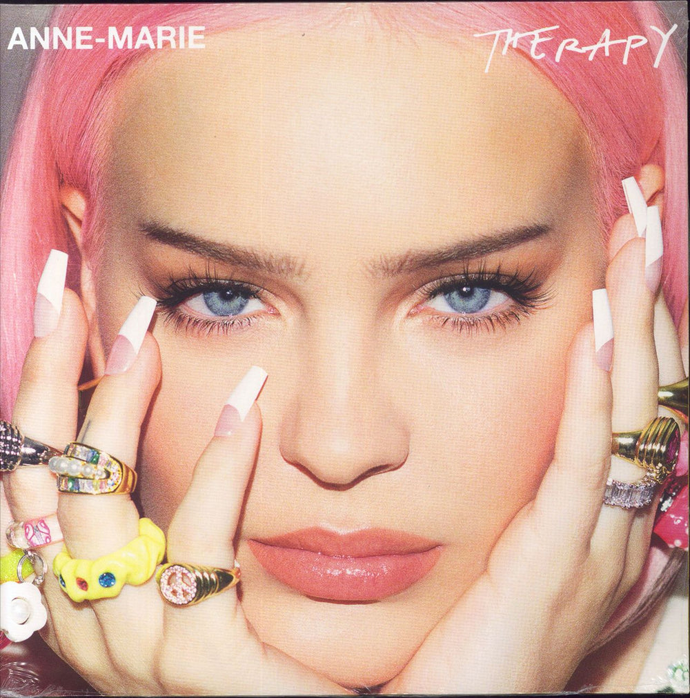 Anne-Marie Therapy - Sealed UK picture disc LP (vinyl picture disc album) 0190296697456