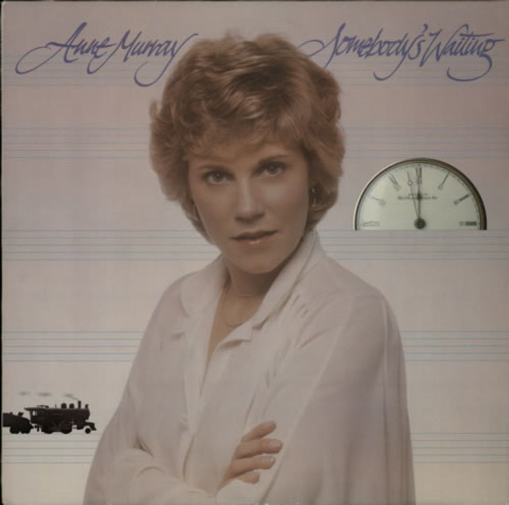 Anne Murray Somebody's Waiting UK vinyl LP album (LP record) E-ST12064