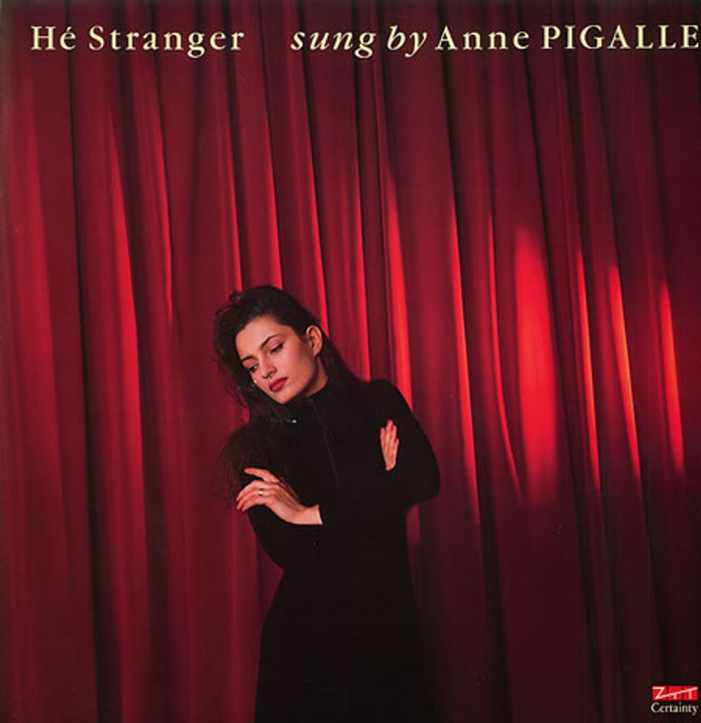 Anne Pigalle He Stranger UK 12" vinyl single (12 inch record / Maxi-single) 12CERT1