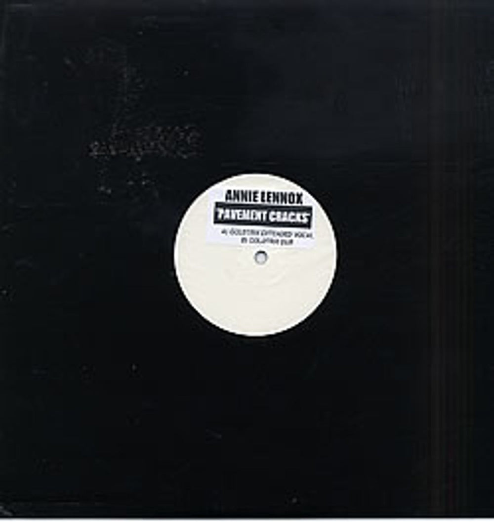 Annie Lennox Pavement Cracks - White Label UK Promo 12" vinyl single (12 inch record / Maxi-single) ALTRIX12