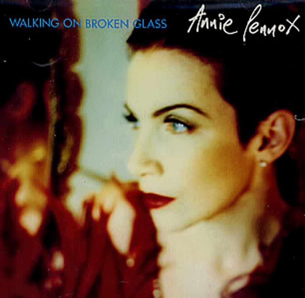 Annie Lennox Walking On Broken Glass US Promo CD single (CD5 / 5") ASCD-2452