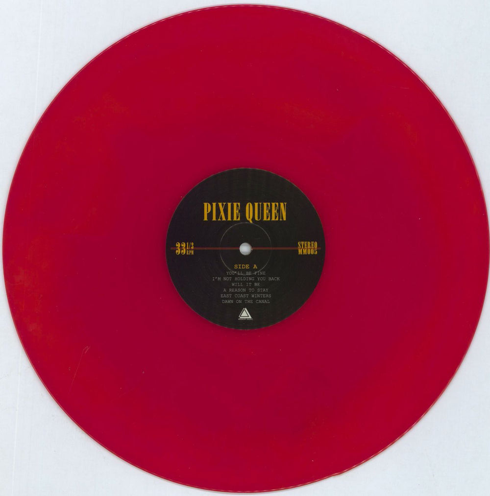 Anthony Green Pixie Queen - Red / Orange Vinyl + Shrink US vinyl LP album (LP record) QZ7LPPI816362