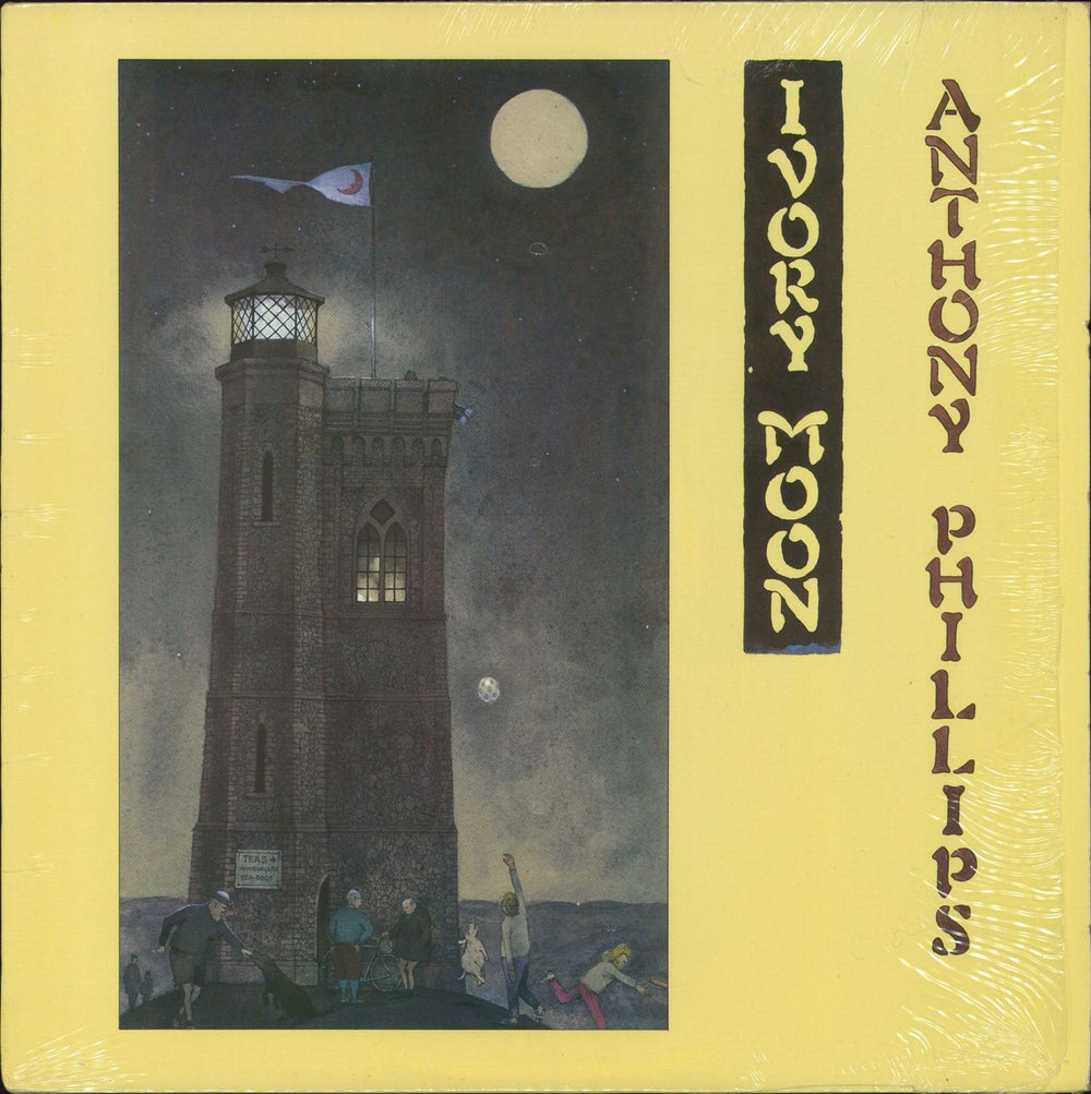 Anthony Phillips Private Parts & Pieces VI: "Ivory Moon" Piano Pieces 1971-1985 - shrink US vinyl LP album (LP record) PVC8946