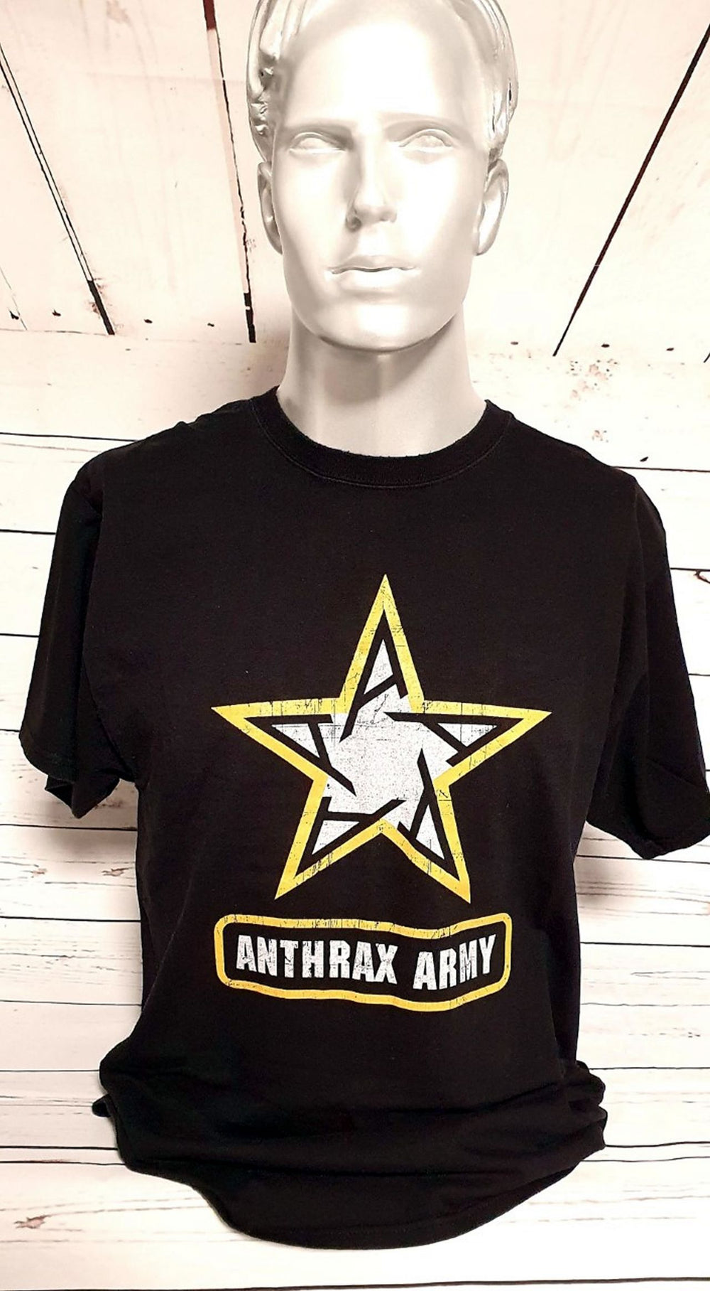 Anthrax Anthrax Army T-Shirt - Large US t-shirt T-SHIRT