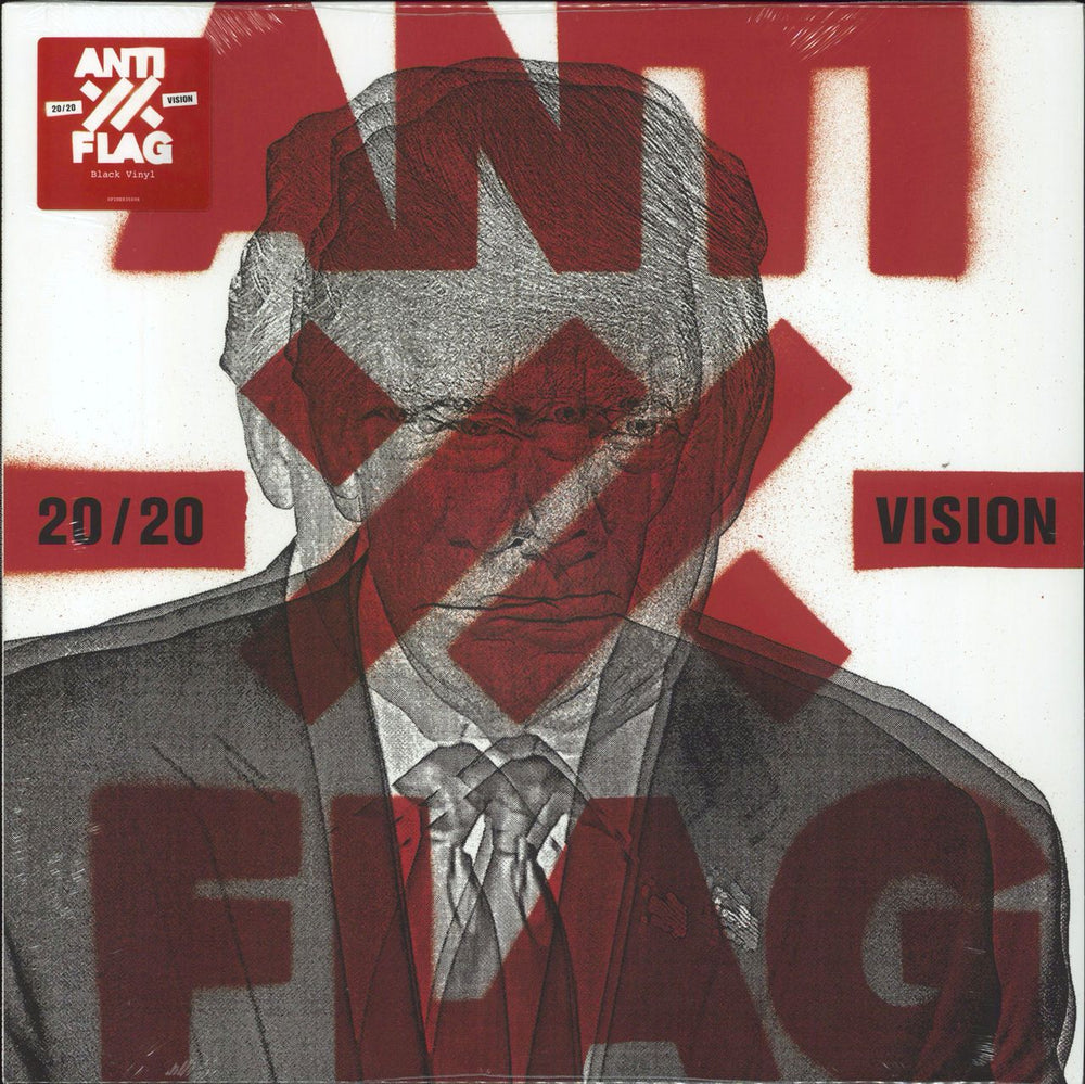 Anti-Flag 20/20 Vision - Sealed UK vinyl LP album (LP record) SPINE835006