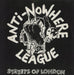 Anti-Nowhere League Streets Of London + picture sleeve - VG+ UK 7" vinyl single (7 inch record / 45) ABCD1