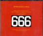 Aphrodite's Child 666 - Six Six Six German 2 CD album set (Double CD) 838430-2