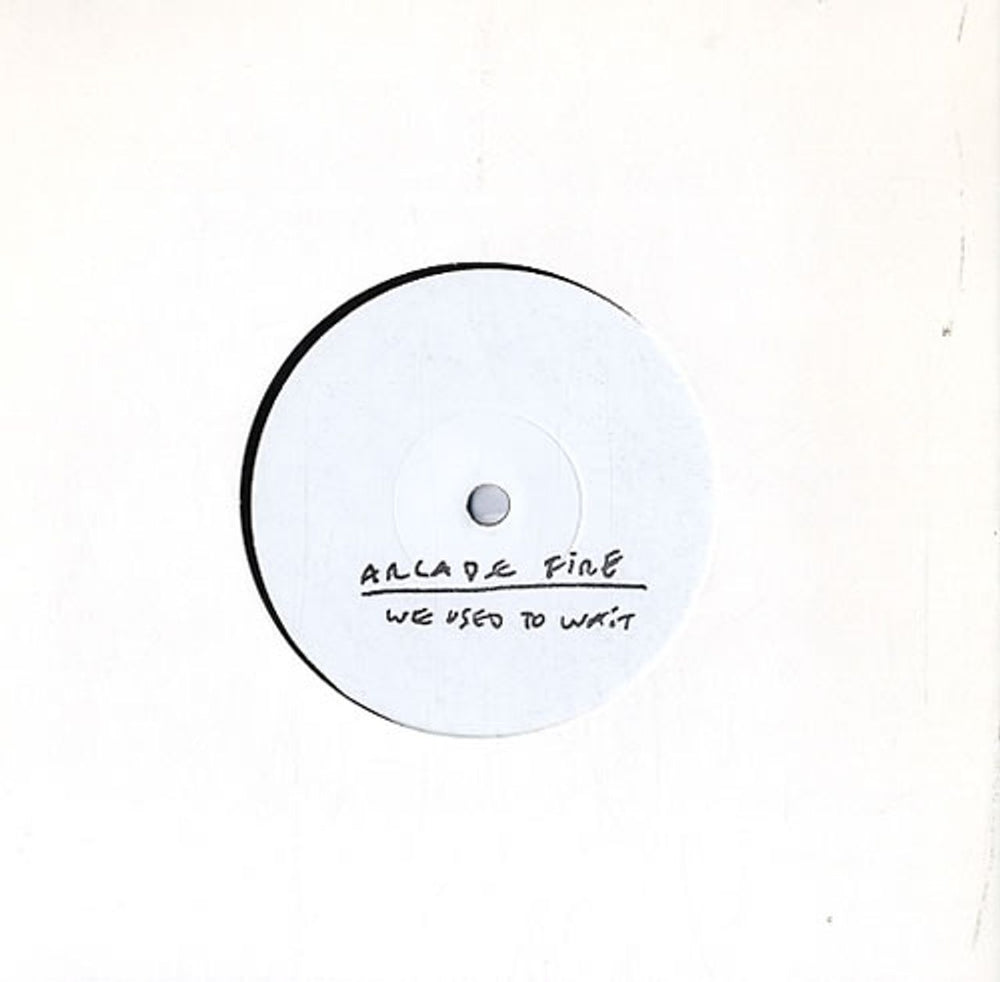 Arcade Fire We Used To Wait UK 7" vinyl single (7 inch record / 45) 88262H1