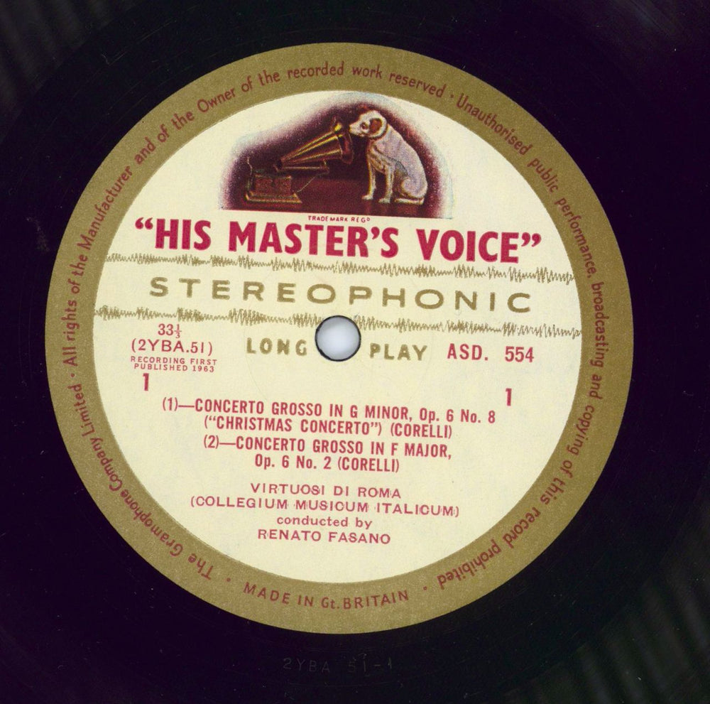 Arcangelo Corelli Corelli: 4 Concerti Grossi Op. 6 UK vinyl LP album (LP record)