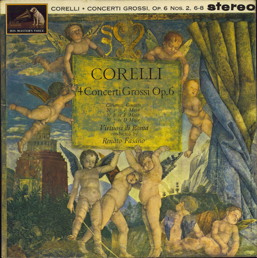 Arcangelo Corelli Corelli: 4 Concerti Grossi Op. 6 UK vinyl LP album (LP record) ASD554