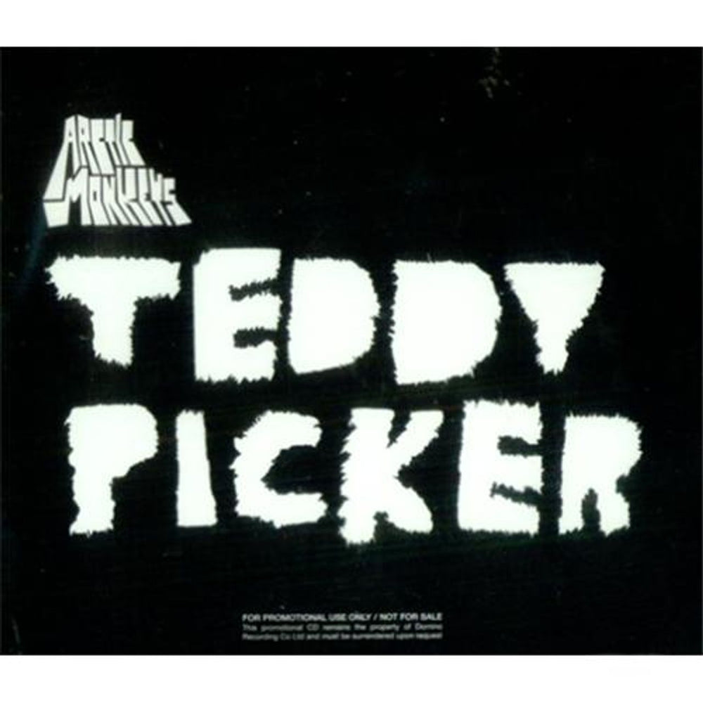 Arctic Monkeys Teddy Picker UK Promo CD single (CD5 / 5") RUG279CDP