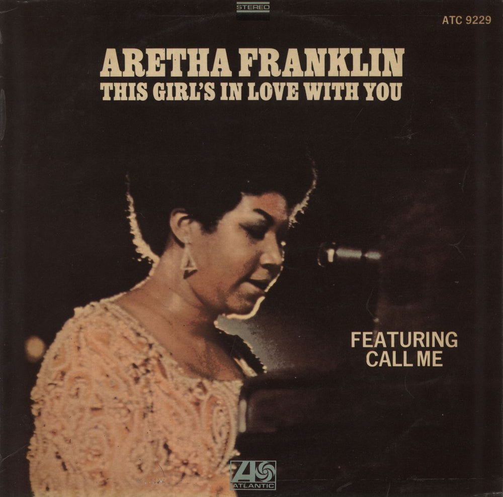 Aretha Franklin This Girl's In Love With You - Stickered Shrink South African vinyl LP album (LP record) ATC9229