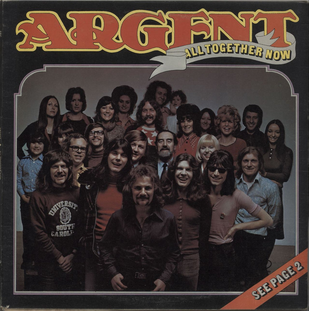 Argent All Together Now - 1st - EX UK vinyl LP album (LP record) EPC64962