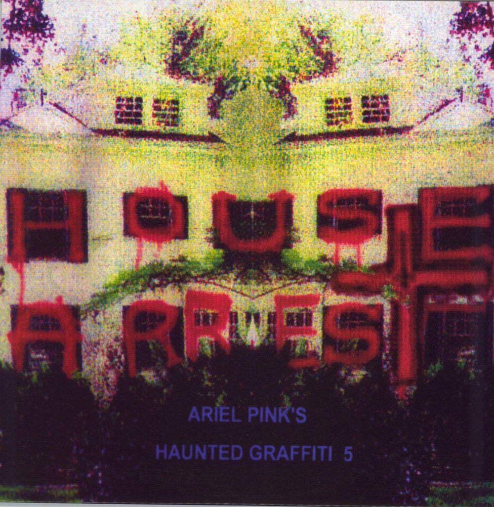 Ariel Pink's Haunted Graffiti House Arrest US vinyl LP album (LP record) PAW8