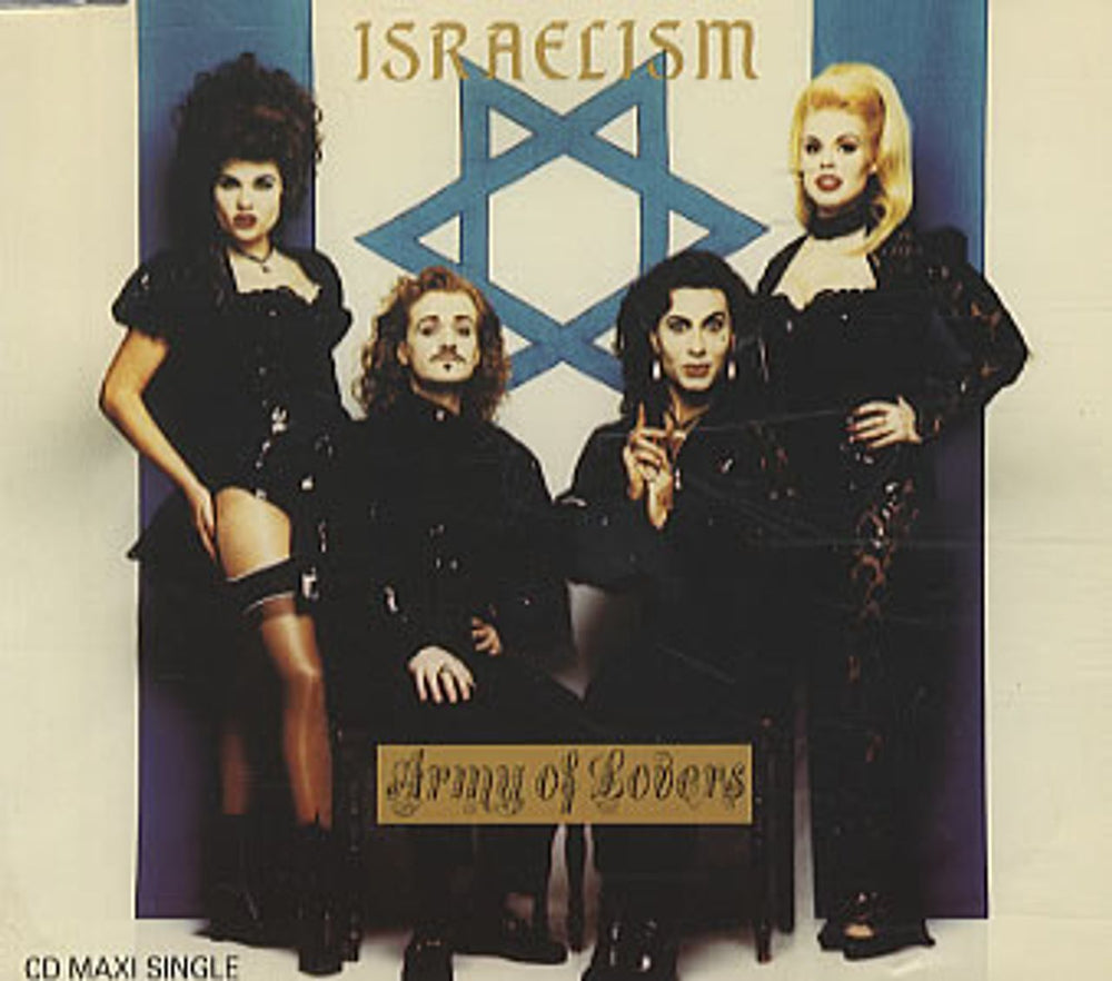 Army Of Lovers Israelism UK CD single (CD5 / 5") PZCD265