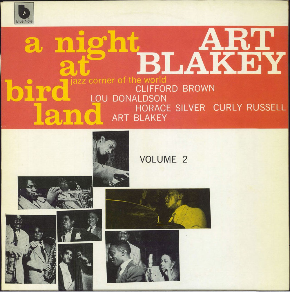 Art Blakey & The Jazz Messengers A Night At Birdland Volume 2 - 'b' Label UK vinyl LP album (LP record) BNS40008