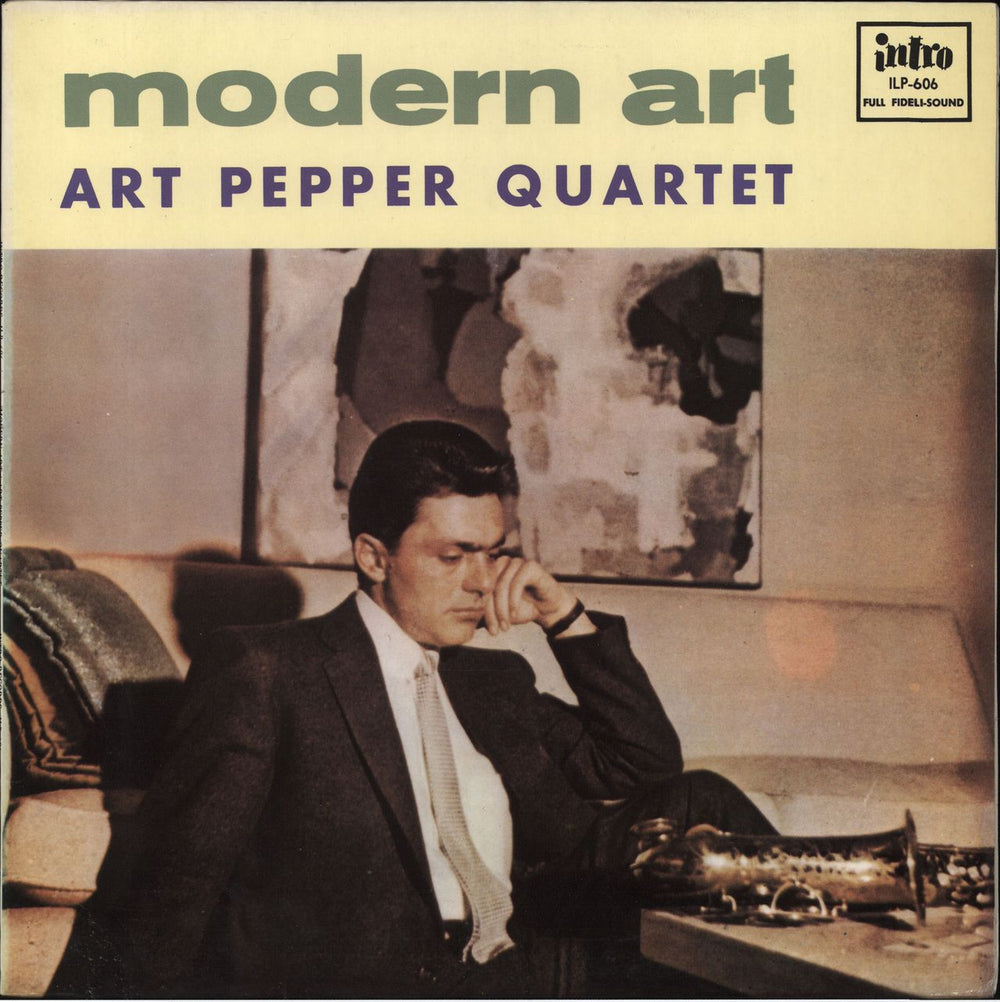 Art Pepper Modern Art Spanish vinyl LP album (LP record) ILP-606