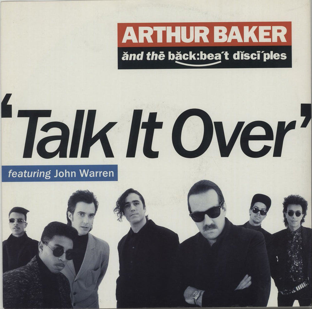 Arthur Baker Talk It Over UK 12" vinyl single (12 inch record / Maxi-single) USAT655