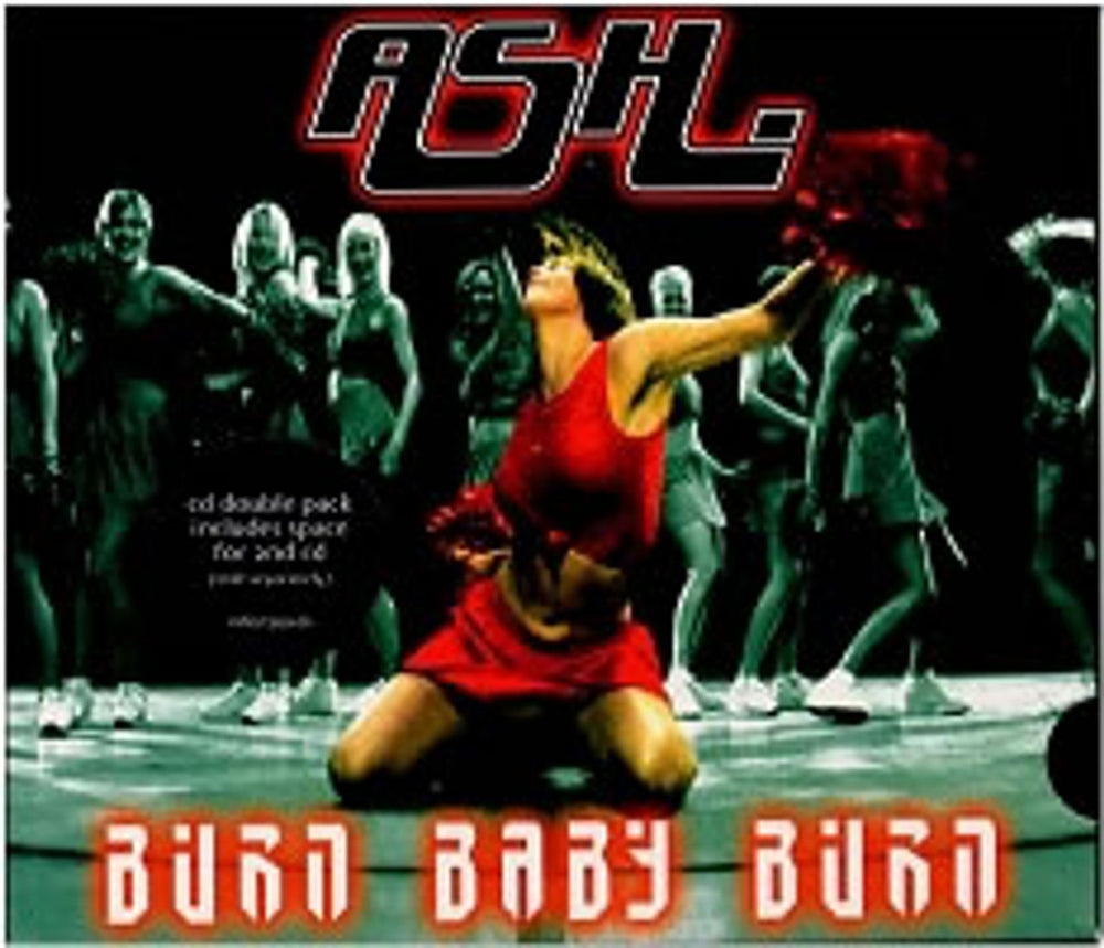 Ash Burn Baby Burn UK 2-CD single set (Double CD single) A-S2SBU181115