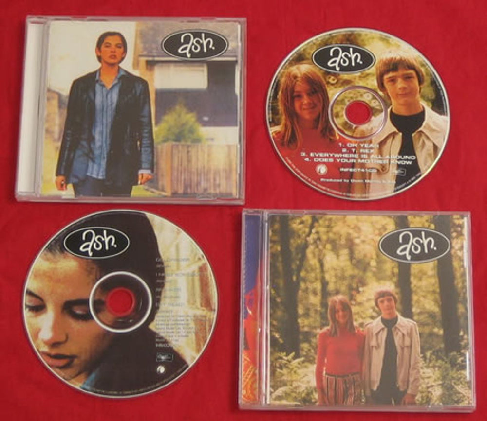 Ash Collection Of 4 x CD Singles UK CD single (CD5 / 5")