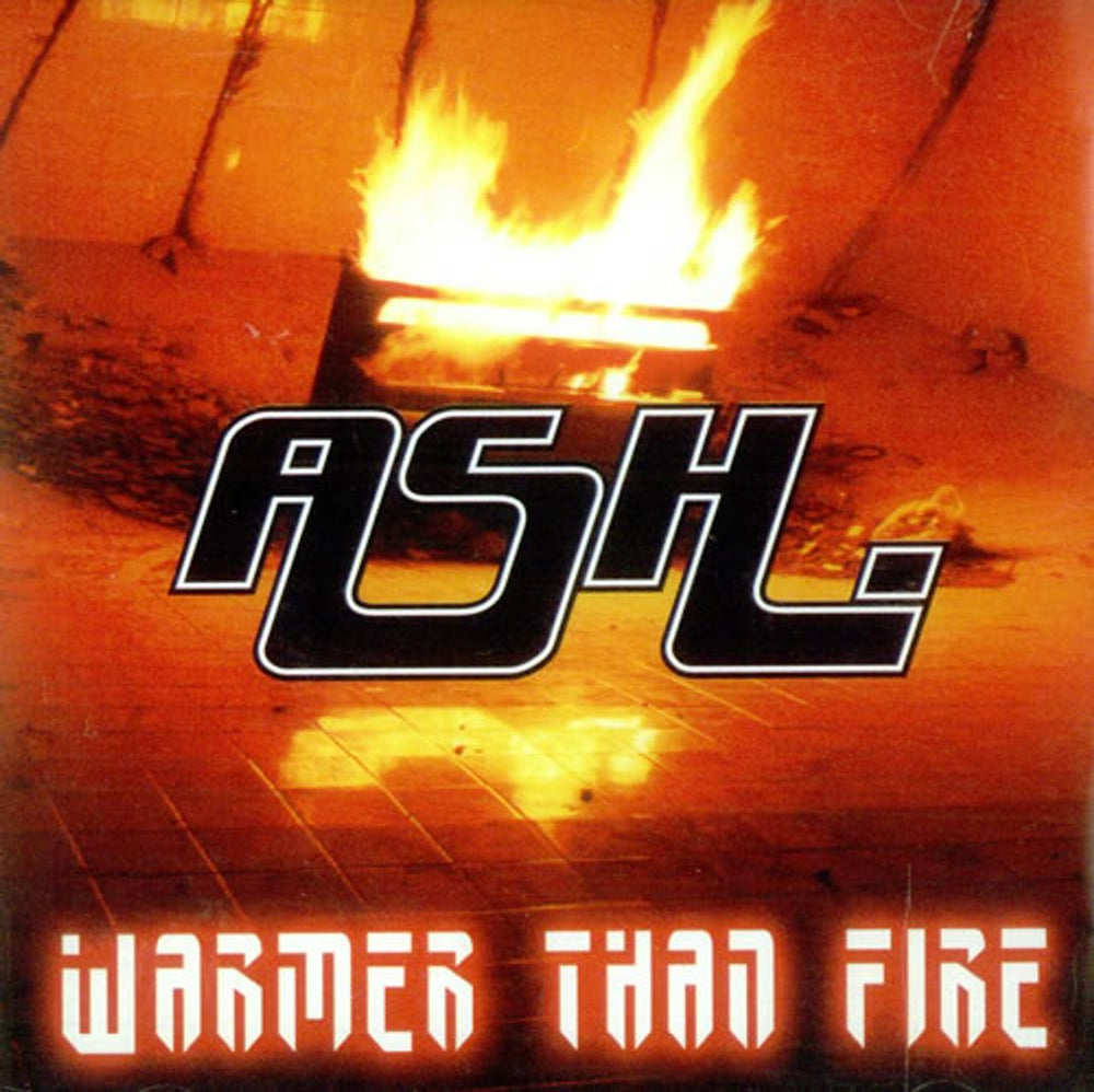 Ash Warmer Than Fire UK Promo CD-ROM INFECT74CDSP