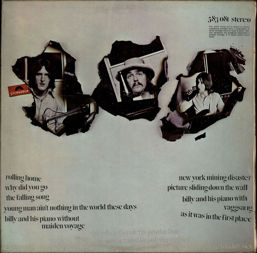 Ashton Gardner & Dyke Ashton Gardner And Dyke UK vinyl LP album (LP record)